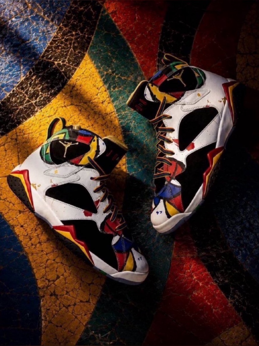 🖼️ NIKE AIR JORDAN 7 RETRO MIRO 🎨